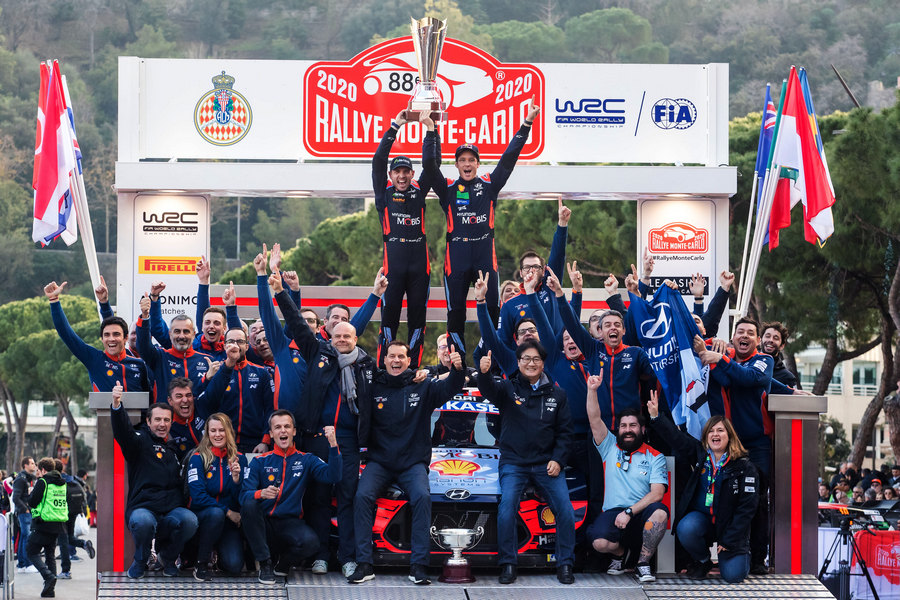 Переможний фініш команди Hyundai Motorsport у Монте-Карло